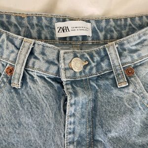 Zara High-Waisted Mom Jeans